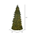 thumbnail image 5 of Vickerman 18' x 86" Artificial Pre-Lit Slim Grand Teton Frame Tree, with LED Warm White 5mm Single Mold Lights, 5 of 5