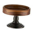 thumbnail image 2 of deevoka Wood Cake en Serving Tray Cake Display Stand for Party Home Wedding S, 2 of 9