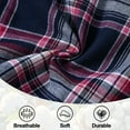 thumbnail image 4 of Yunbao Mens Cotton Pajama Sets Short Sleeve Sleepwear Button Down Loungewear Pjs with Pockets, 4 of 6