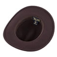 thumbnail image 6 of Jurassic - Walrus Hats Dark Brown Wool Felt Safari Hat - H7014, 6 of 6