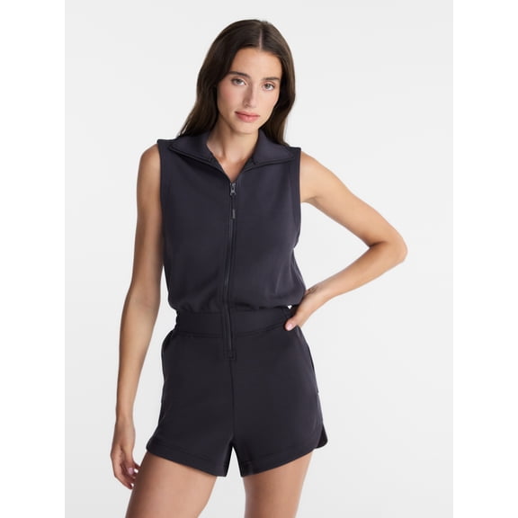 Avia Women's Scubaknit Romper, Sizes XS-4X