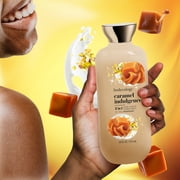 Bodycology 2-in-1 Body Wash & Bubble Bath, Caramel Indulgence, 16 fl oz