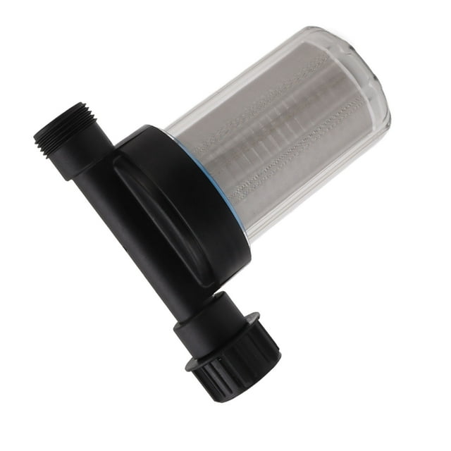 Water Pump Filter, Garden Hose Filter Plastic 304 Stainless Steel G3/4 For Lawn