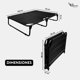 thumbnail image 4 of Cama Elevada para Perro tamaño Extra Grande, Transpirable, Lavable, Antideslizante, 122x92x18 cm (Mod KM-EG) (Negro), 4 of 9