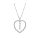thumbnail image 1 of Collar para mujer, joyería para mujer, collar con colgante para mujer, joyería con alfabeto, collar con corazón para amantes, regalos, collar de aleación, 1 of 3