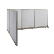 Portable Rooms Parions Gof L Shaped Freestanding Office Panel Cubicle Wall Divider Parion 78d X 108w 48h