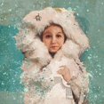 thumbnail image 2 of Wiley, Marta 15x15 Black Modern Framed Museum Art Print Titled - Eskimo Child V, 2 of 4