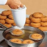 Plastic Manual Doughnut Machine Deep Fry Donut Mould Plastic Lightweight Waffle Dispenser Donut Maker