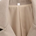 thumbnail image 6 of ShomPort Coats for Womens Lapel Double-Breasted Long Sleeve Dressy Outwear Vintage Fall Winter Going Out Trendy Outwear with Pockets, 6 of 7
