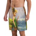 thumbnail image 2 of Tinker Bell Mens Swim Trunks Quick Dry Board Shorts with Mesh Lining Beach Shorts Swimwear Bathing Suits, 2 of 7