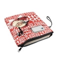 thumbnail image 3 of HELLHERO 1pcs Zipper Pouch with Pocket Book Cover Carrying Case Book Organzoer Holder with Washable for Readers Carrying Book Case, 3 of 8