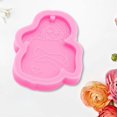 thumbnail image 2 of Shiny Thanksgiving Theme Keychain Resin Mold DIY Crafts Pendant Silicone Mould Handmade Pregnant Women for Key Chain Mou, 2 of 4