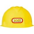 Dress Up America Hard Hat for Kids Yellow Construction Helmet for