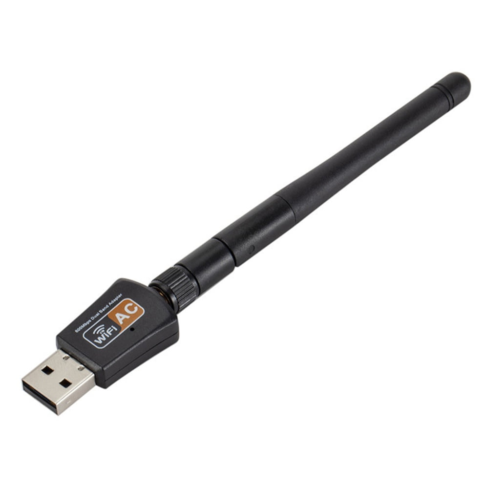 Spree Wireless USB WiFi Network Adapter 600 Mbps Dual Band 2.4/5Ghz W