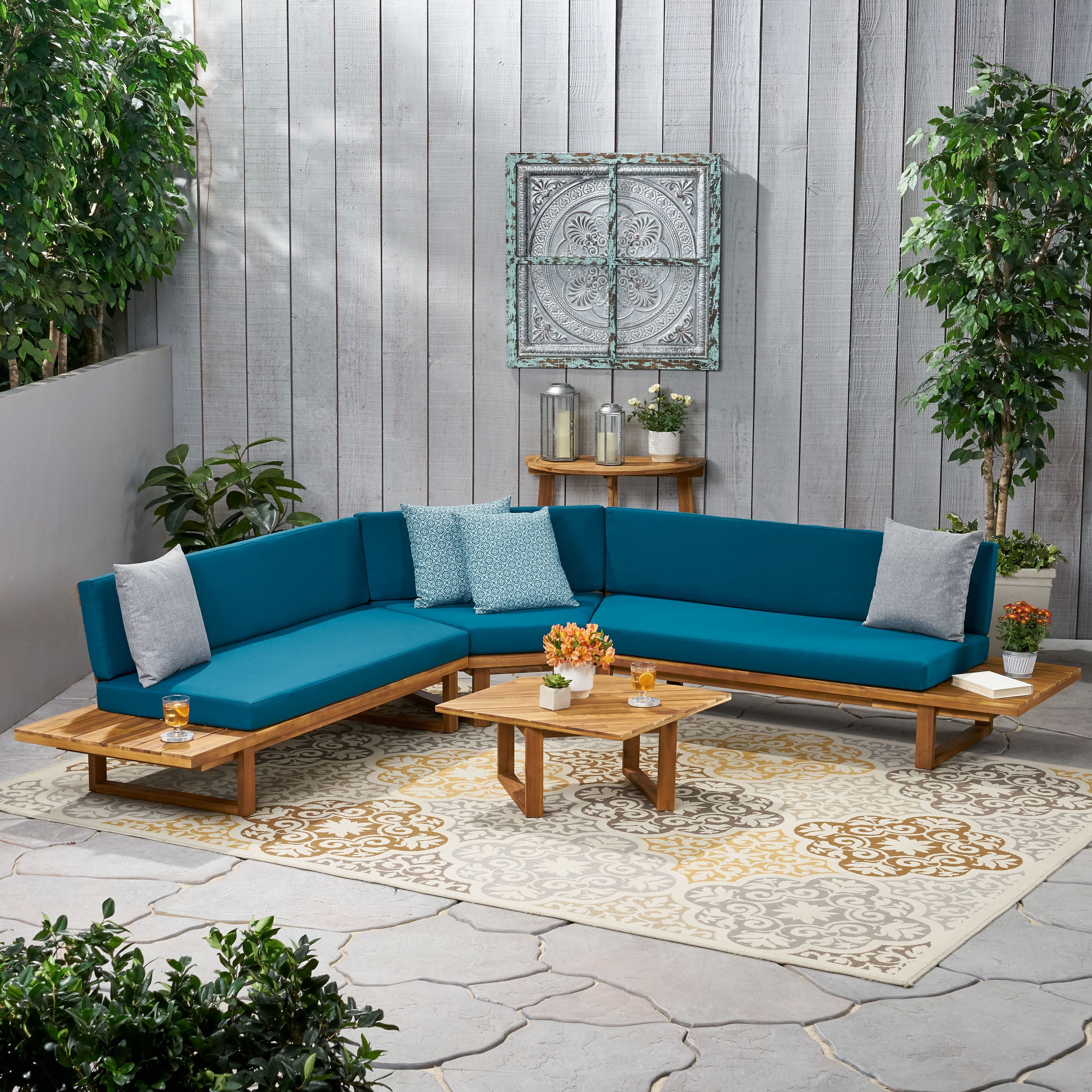 Hillcrest outdoor cheap sectional sofa