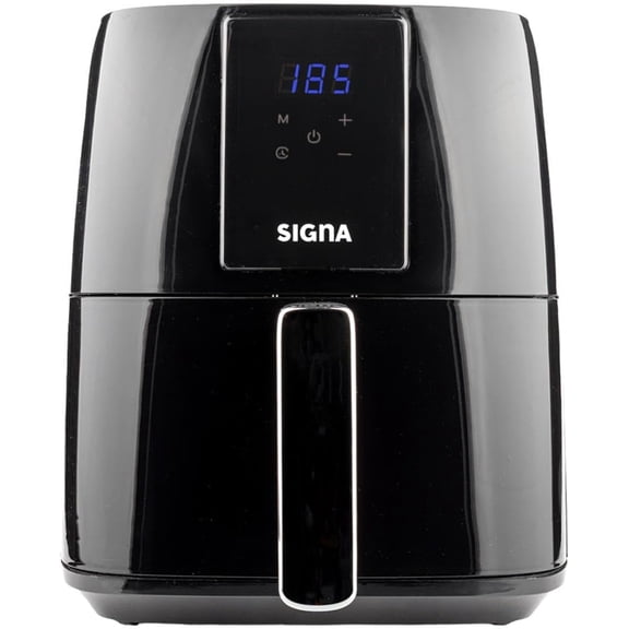 Freidora De Aire Electrica 8 Litros 1500W Air Fryer Horno Digital Multifunciona Temperatura Ajustable Antiadherente Temporizador Con Apagado Automático Ideal Para Hogar