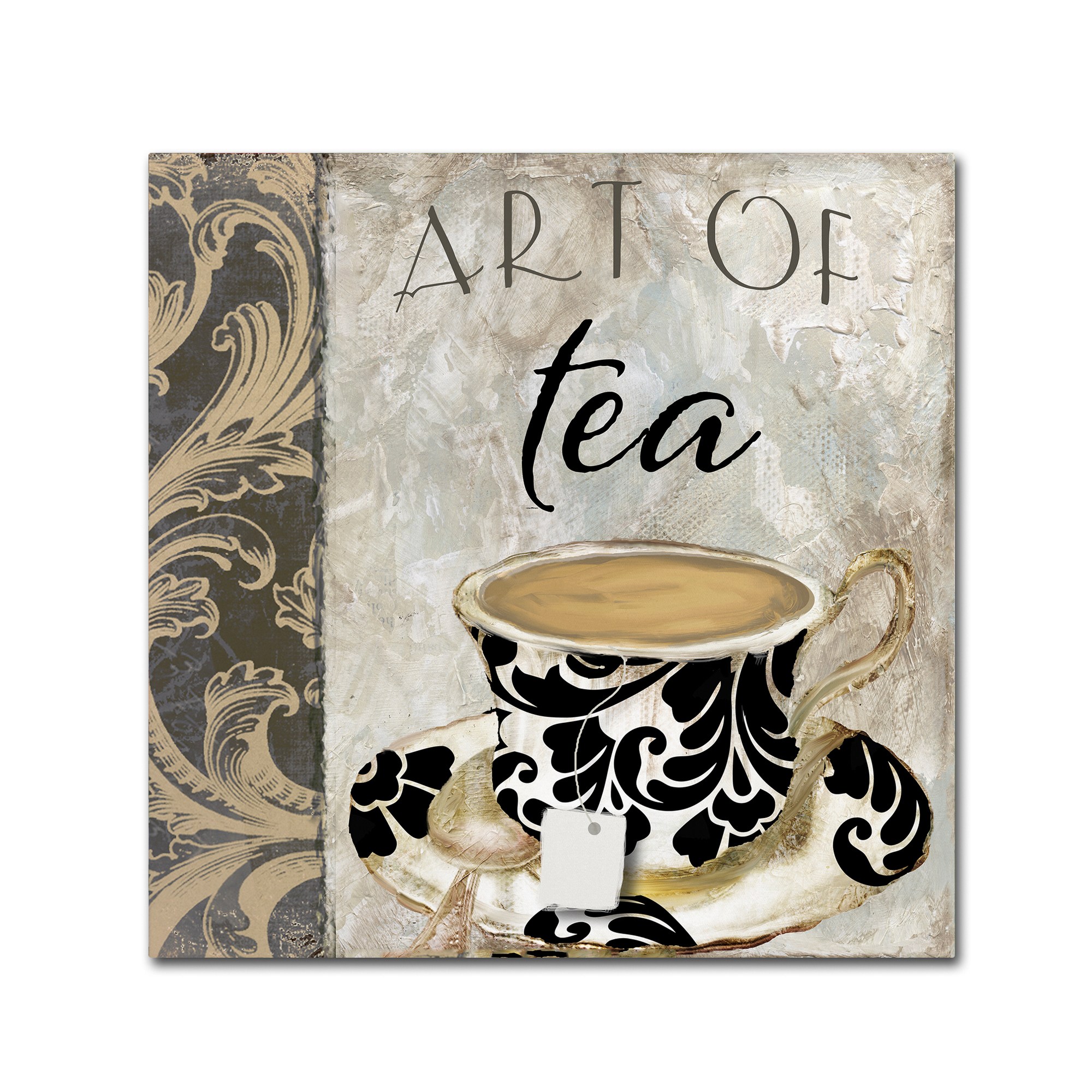 Trademark Fine Art "Art of Tea I" Canvas Art by Color Bakery