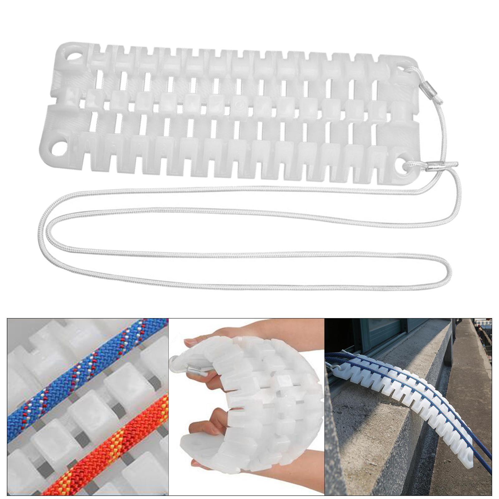 harayaa Thickened Rock Climbing Abseiling Arborist Double Rope Edge Protection Plate Wear-Resistant Protection Accessories