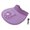 Purple, variant on Fan Hat for Women and Kids, USB Rechargeable Sun Protection Cooling Hat with 3-Speed Fan, Adjustable Summer Outdoor Visor (Pink, 10.2 inches / 26 cm)