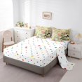 thumbnail image 3 of Homewish Chic Pet Dog 7-Piece Twin Bedding,Heart Floral Leopard Print Bedding Comforter Set,Green,Polkadot Reversible, 3 of 8