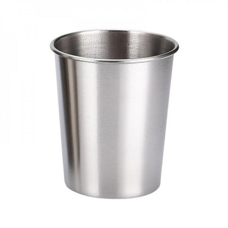 

Xinhuaya Wind Mugs Fashion Stainless Steel Cup Rolled Beer Cup Logo Coffee Cup with Water Cup Single-layer Cold Drink Cup