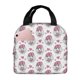thumbnail image 1 of Fotbe Cute Poodle Dog Bolsa Térmica con Estampado y Forro de Aluminio Grueso Bolsa de Almuerzo con Bolsillo Frontal para Hombres y Mujeres, Ideal para Trabajo, Escuela, 1 of 8