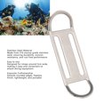 thumbnail image 3 of Hebilla De Anillo En D De Montaje Lateral Para Buceo, Correa De Correas De Montaje Lateral Para Buceo, Accesorios BCD Ligeros Y Portátiles Para Snorkel, 3 of 7