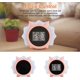 thumbnail image 5 of Reloj despertador para niños, reloj despertador digital de dinosaurio, relojes USB recargables para niños pequeños con luces nocturnas para dormitorio de niñas y niños, control táctil, temperatura, p, 5 of 5
