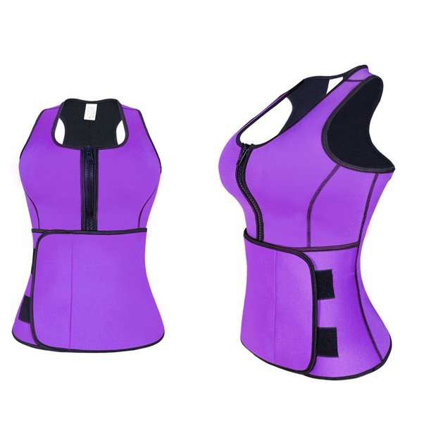 Plus Size Full Upper Body Sauna Vest Waist Trainer and Sauna Suit in
