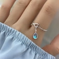 thumbnail image 3 of Bow Ring 1PC Cute Ring Silver Plated Rainbow Cute Bowtie Rings Bow Ring 1PC Cute Ring Silver Plated Rainbow Cute Bowtie Rings, 3 of 6