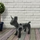 thumbnail image 3 of Maniquí de perro de pie, de piel sintética, para mascota. Negro S, 3 of 7