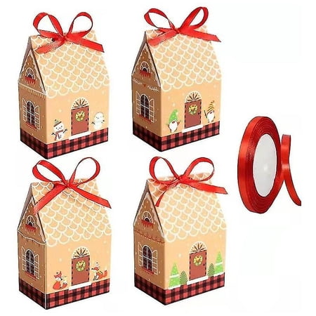 50 Scatoline Bomboniera In Cartone Kraft A Forma Di Cubo | Tema Principe/Corona | Con Spago In Iuta | Per Baby Shower, Compleanni, Battesimo (Blu)