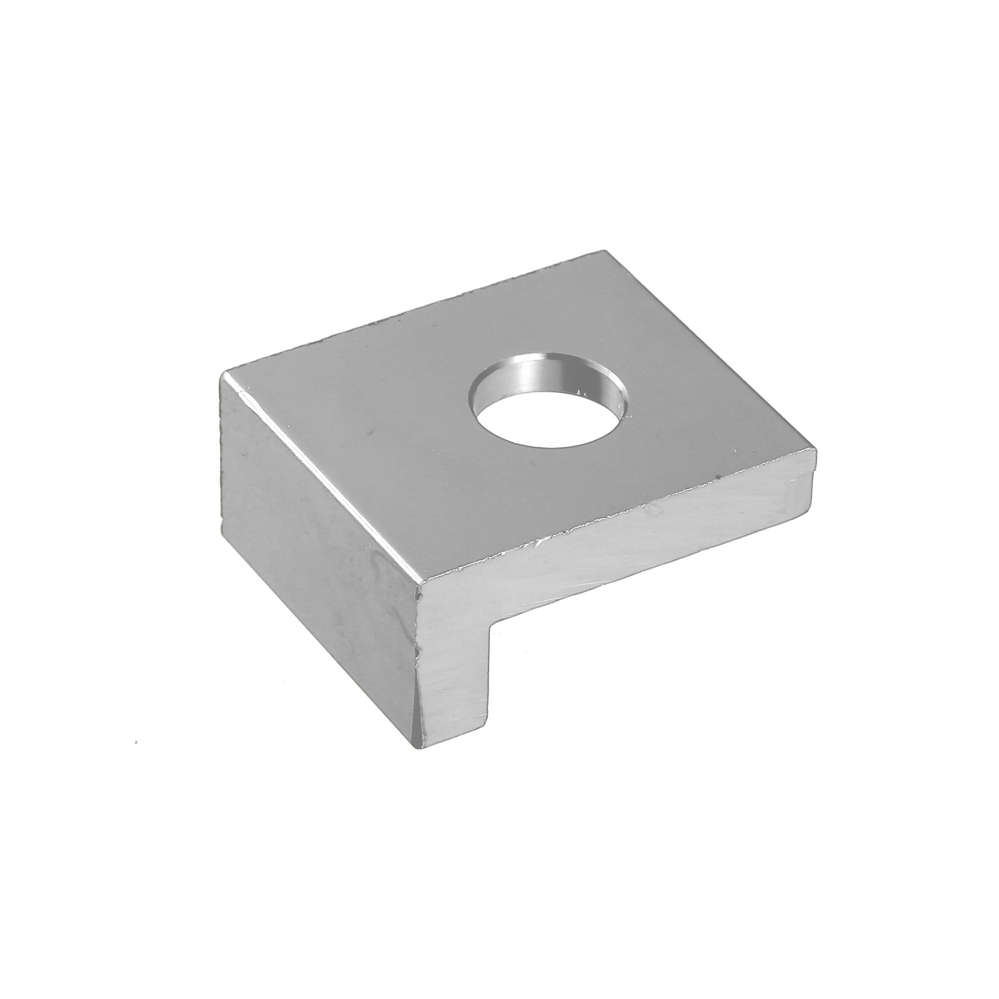 Unique Bargains 4Pcs Dia Hole Chain Adjuster Block Tensioner Metal Silver Tone