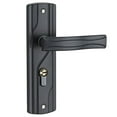 thumbnail image 1 of JUNWELL Door Handle Lock Keys Door Lock Set Bedroom Set Black Big Knob Manganese Steel, 1 of 7