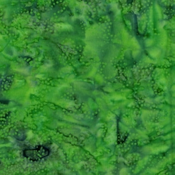 Jinny Beyer Malam Batik IV Lights and Brights Bright Green Cotton Fabric by RJR