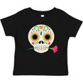 thumbnail image 3 of Inktastic Día De Los Muertos Skull with Flower Boys or Girls Baby T-Shirt, 3 of 5