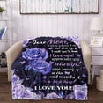 thumbnail image 6 of Yibo Dad Gifts for Men Blanket Flannel Soft and Comfortable Anti-static Bed Sofa Blanket, 6 of 7