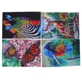 thumbnail image 4 of Bandera de jardín de pájaros, 4 piezas Bandera de jardín americana Bandera de jardín de mariposas Bandera de jardín de ciervos Milu Funcionamiento suave, 4 of 8