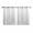 Gray, variant on Aqua Blue Geometric Kitchen Curtains 63 Inch Length, Modern White Stripe Distortion Art Grommet Top Bedroom Living Room Curtains, Light Filtering Cafe Curtain Drapes 2 Panels Set 104''x63''