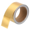 thumbnail image 1 of Uxcell 2" x 39ft Cinta de Borde de Espejo de Papel de Aluminio Autoadhesiva, Oro Cepillado, 1 of 7