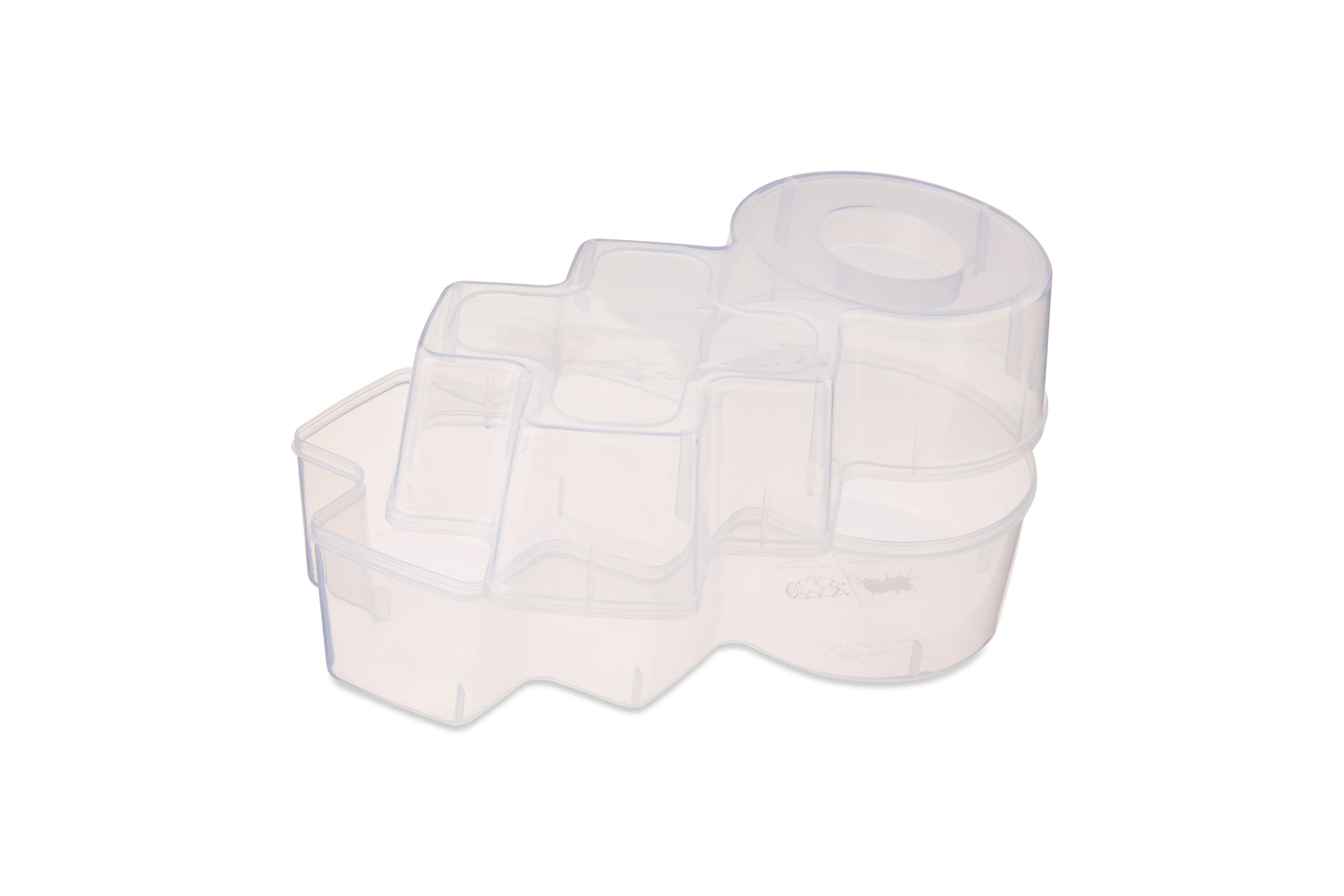 XO Container, Clear, 6", Valentine's Day by Way To Celebrate