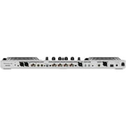 Pioneer DJ DDJ FLX10 Limited Edition 4-Channel DJ Controller for rekordbox and Serato - White Bundle with Laptop Stand, Gearlux Headphones, and Austin Bazaar Polishing Cloth