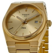 Tissot Mens PRX Gold Dial Watch - T1372103302100