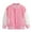 Hot Pink, variant on Kids Varsity Jackets Girls Boys Letterman Baseball Jacket Lightweight Bomber Coat School Outwear with Pocket Size for 5-6 Years,Blue