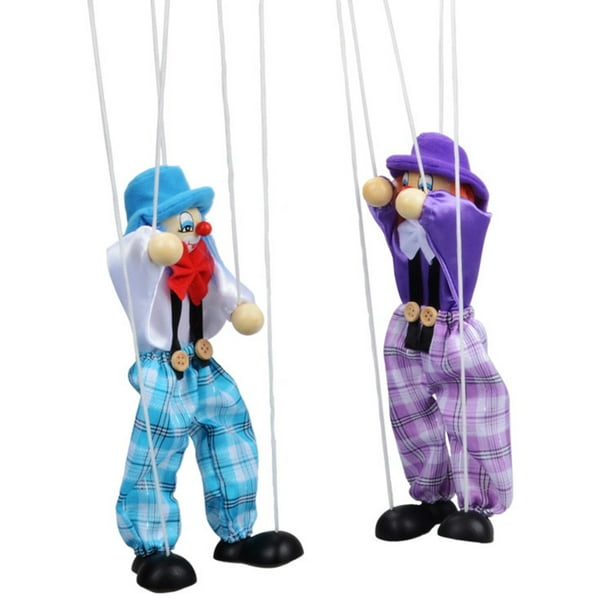 2 Pcs Jouet Marionnette Enfant Accessoire De Clown Jouets Marionnettes 2 Pcs Jouet Marionnette Enfant Accessoire De Clown Jouets Marionnettes