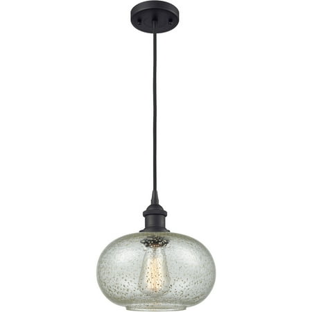 

Matte Black Tone Mini Pendants 10 Wide Mica Glass Steel/Cast Brass/Glass Medium Base LED 1 Light Fixture