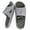 Grey, variant on Dakaela Acupressure Massage Slippers for Women Men Pillow Slides with Arch Support Thick Cushioned Non Slip Shower House Shoes for Indoor Outdoor Use (Purple,6)