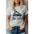 thumbnail image 2 of I'd Rather Be At The Barn, Farm Graphic Tee, 2 of 9