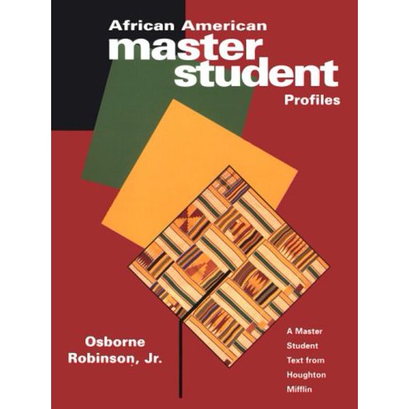 Pre-Owned African American Master Student Profiles