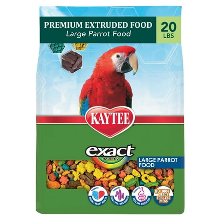 UPC: 0071859476162 | Kaytee Exact Rainbow Premium Large Parrot Food 20 Pounds
